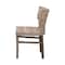 Bali & Pari Enver Modern Bohemian Grey Rattan and Brown Wood Dining Chair 209-12799 - alternate 5